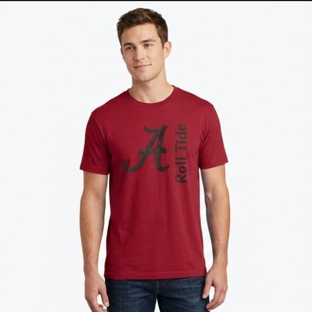 George Alabama Crimson Tide Roll Tide Mack Daddy Graphic T-Shirt Red Mens L